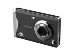 Camara Digital HALINUIA 4K HD (3 Polegadas - Foco Automatico - Portatil - Preta)