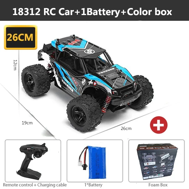 (modelo 4) Carro Esportivo De Controle Remoto Com Tração Nas Quatro Rodas Em Escala 1:18, Com Velocidade Superior A 45 Km/h