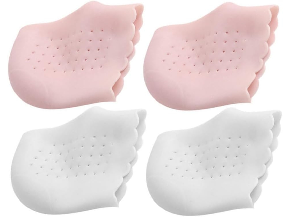 Protetores De Calcanhar Hidratantes Packove, 2 Pares, Leves, Para Pele Seca E Calosidades, Uso Confortável Para Fascite