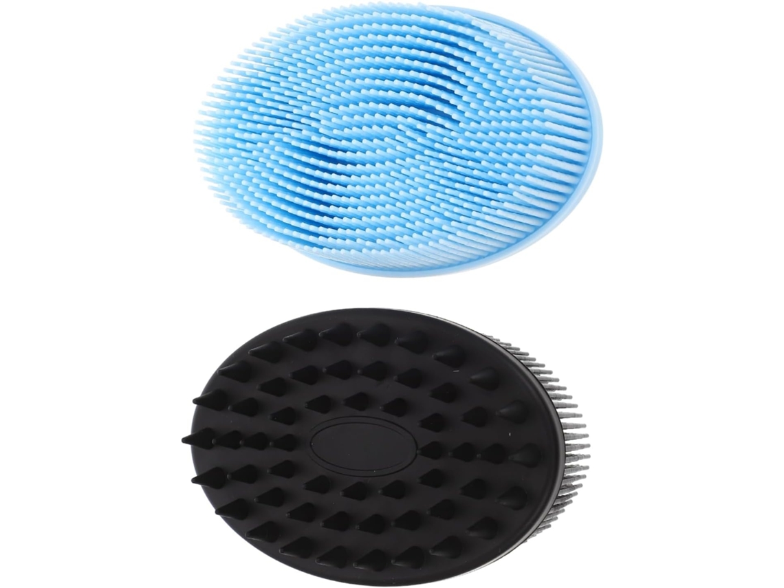 Lurelia Pack De 2 Escovas De Banho Para Bebé, Silicone Macio E Massagem Suave, Rotina Spa Essencial