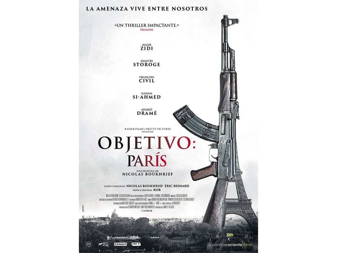 DVD Made in France (2015) / Objetivo: París (Edição em Espanhol)
