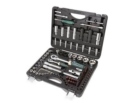 Conjunto de chaves 94 peças. 6 peças. Força de rocha