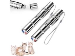 2026 brinquedos Interativos para Gatos e Cães 7 em 1, Lanterna Led Recarregável Usb (pacote de 2)