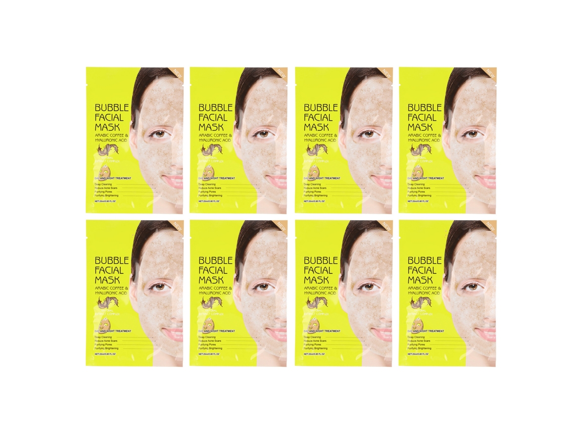 Máscara Facial Para Reduzir Cicatrizes De Acne E Purificar Poros
