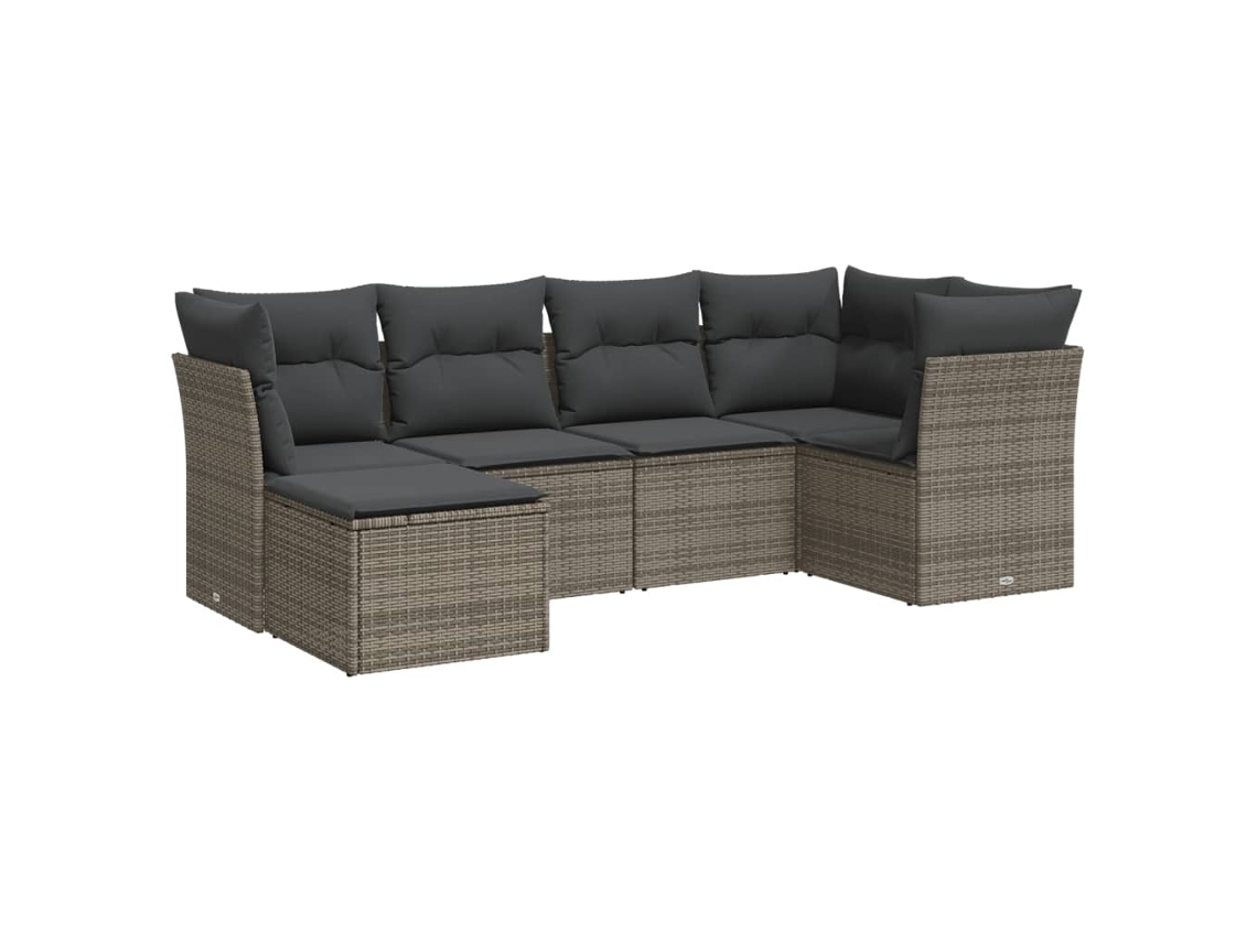Garden Sofa Set, Garden Sofa Sets Vidaxl Cinzeto Rattan / Vime (n/a)