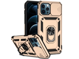 Capa Para Iphone 12 Pro Max - Suporte Deslizante Para Câmera