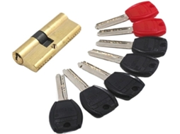 Cilindro de Fechadura Ecentricity 65 5 32 70 90 65 95 80 62 100 110mm, Segurança, Proteção, Anti impacto