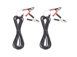 Cabo Com Conector Dc Macho E Pinça Cocodrilo 3m 12v/24v Para Led