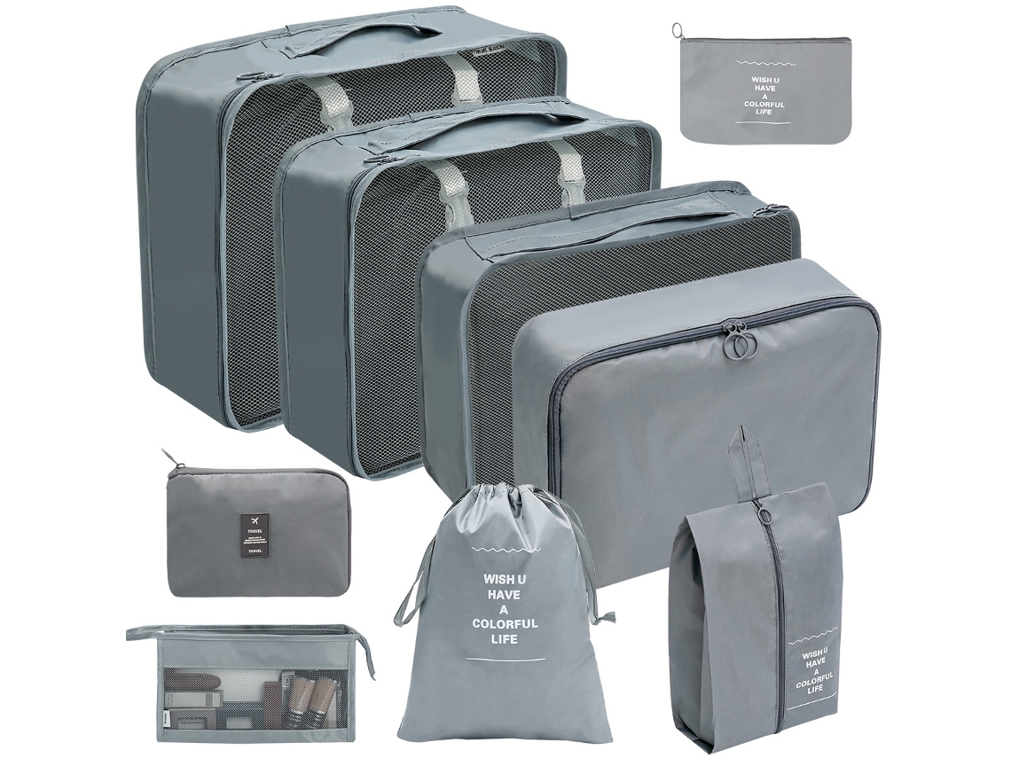 Conjunto de Bolsas Organizadoras para Viagem BRILVIBERA