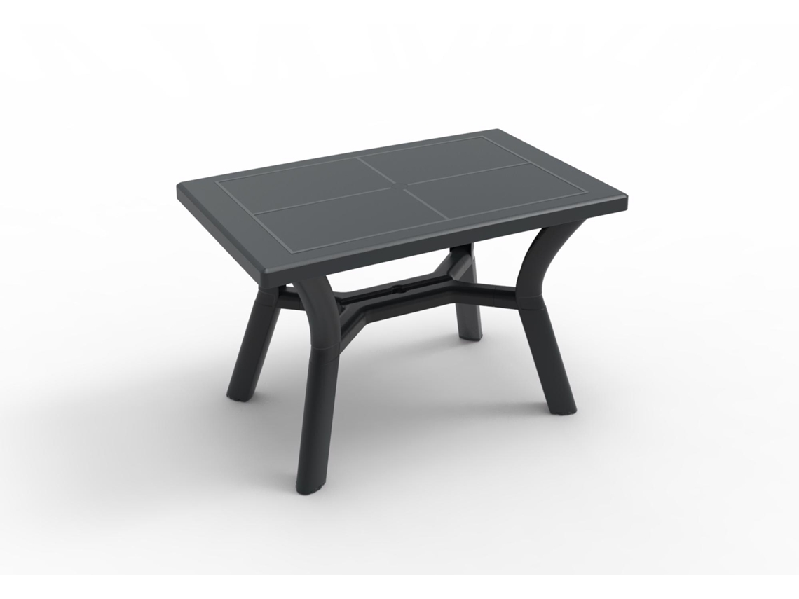 Dalia Mesa Rectangular Reciclada Interior, Exterior 115x72 Cinza Garbar