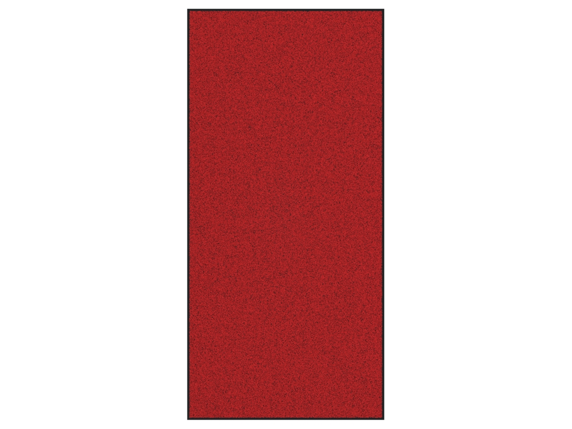 Tapete De Entrada Vidaxl Vermelho Poliamida (120 X 250 Cm)