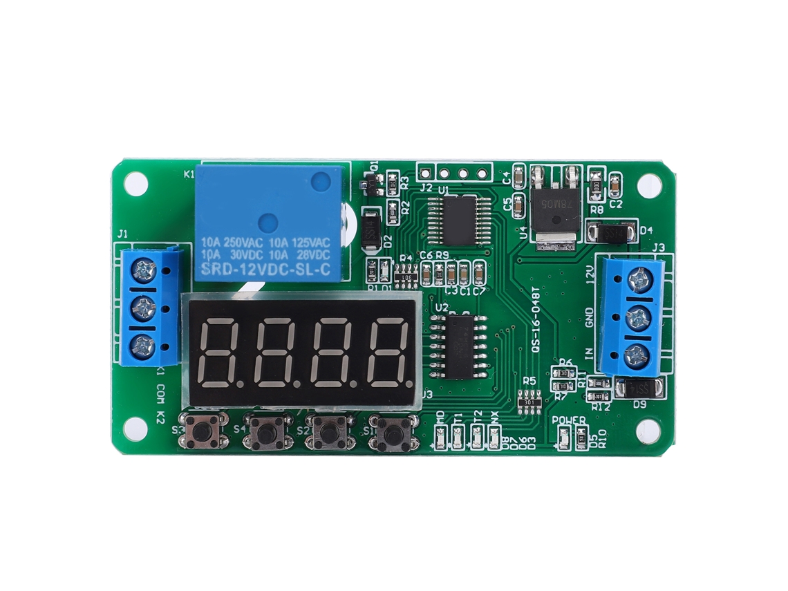 Placa de Rele Auto bloqueio Dc12v | S/MARCA