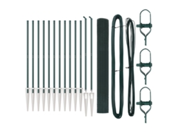 Conjunto 1 Painéis De Cerca Vidaxl Verde Aço (25 X 1,4 M)