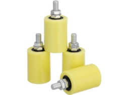 Conjunto De 4 Roldanas Nylon Reforçadas Para Portas Correr, Fáceis