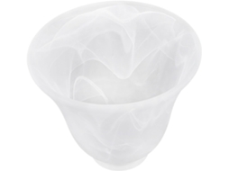 Luminária de Teto Decorativa Pendente E27 com Vidro Fosco, Prática para Sala de Estar e Quarto. SFUSHOS