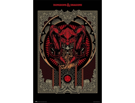 Poster DUNGEON & DRAGONS  PlayerS Handbook