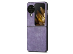 Capa De Couro Vintage Para Celular Oppo Find N3 À Prova De Arranhões