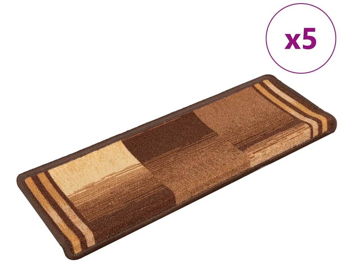 Stair Mat, Stair Mats Vidaxl Marrom Poliamida (n/a)
