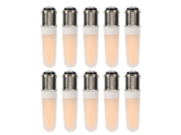10pcs Lâmpada Led B15 3w Branco Quente 110v para Lustre | S/MARCA
