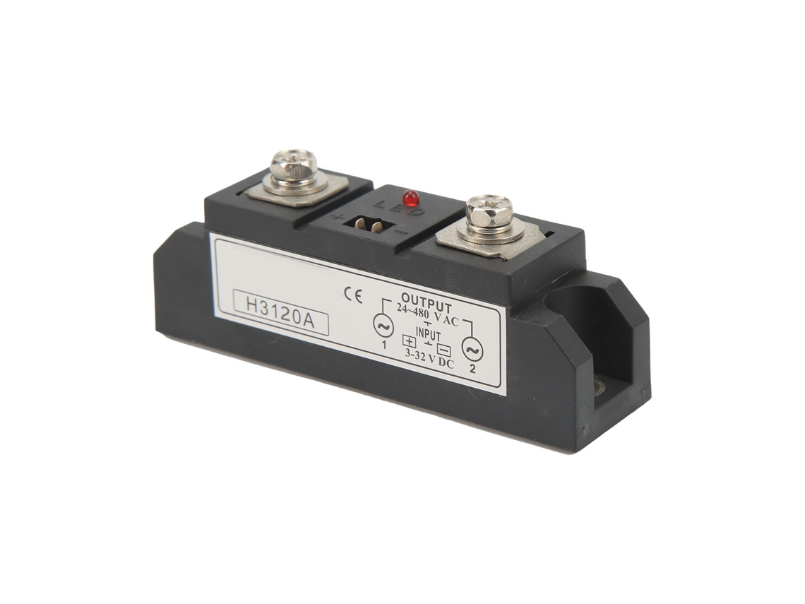 Relé De Estado Sólido Industrial Laxiscreed 3-32v Dc Para 24-480v Ac, Ideal Para Máquinas E Veículos