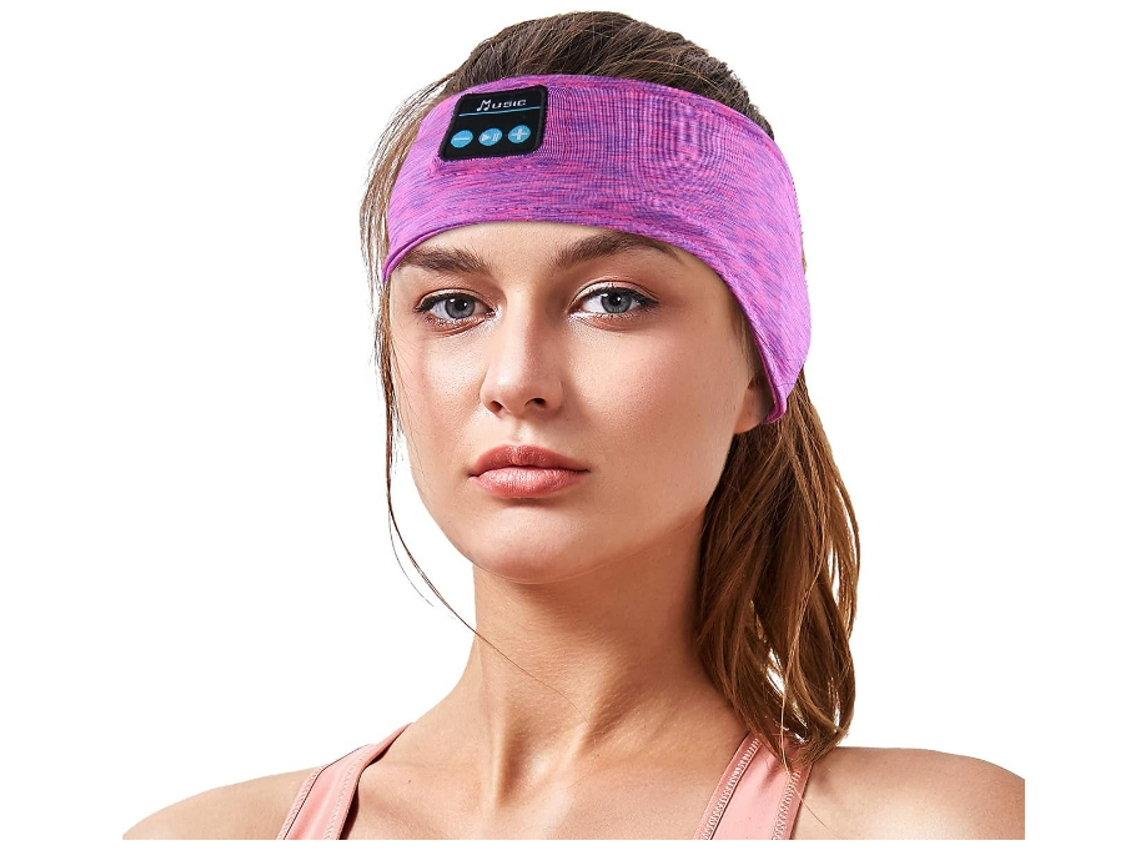 Bandana Macia com Fones TWS Bluetooth Som Hd Estéreo Confortável Dormir Inverno JIAPEI