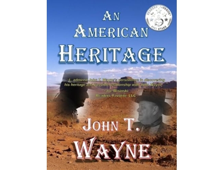 Livro An American Heritage de John T Wayne (Inglês - Capa Dura)