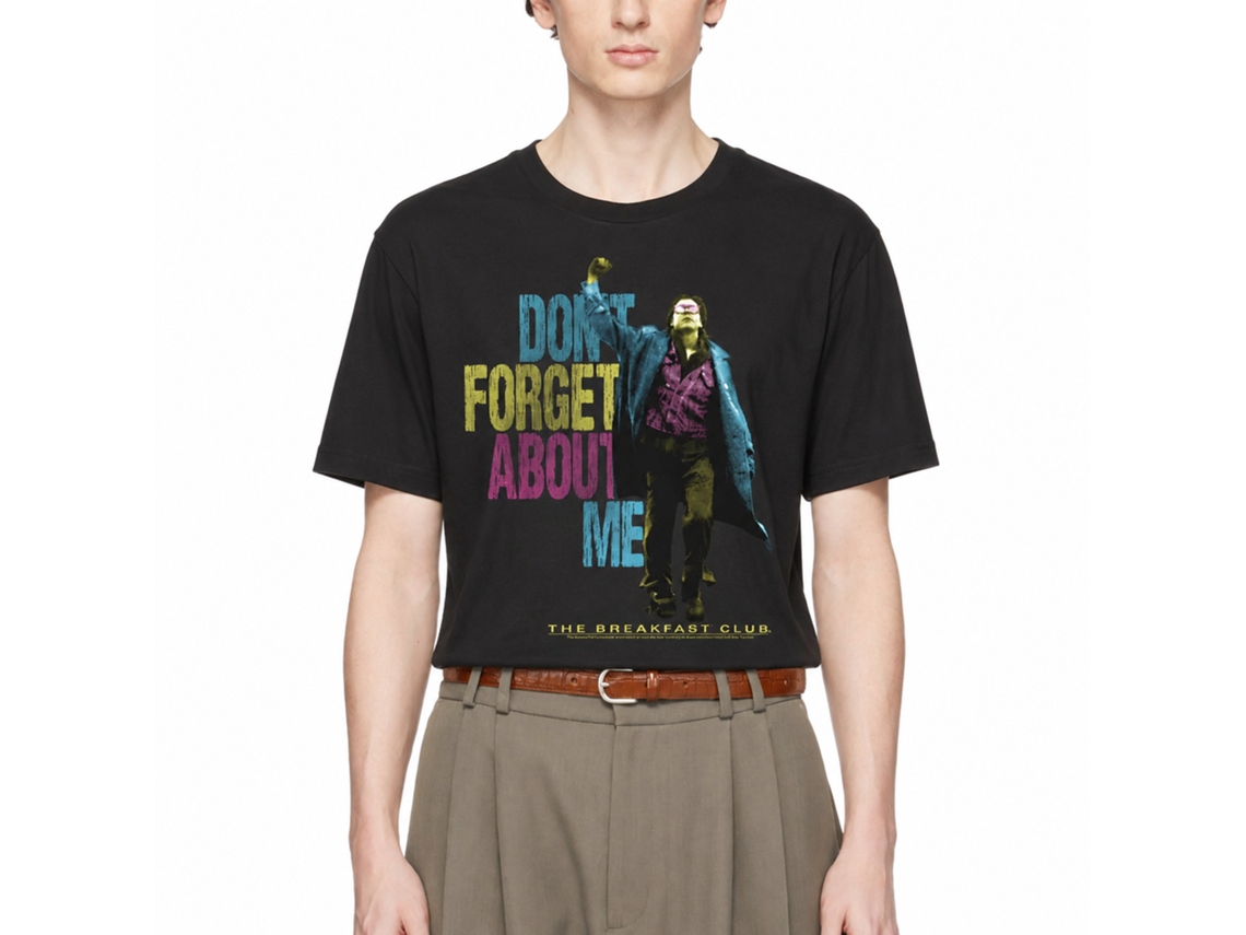 Rockinstone Breakfast Club Movie Cmyk2 Black Adult T-shirt Size:xxl