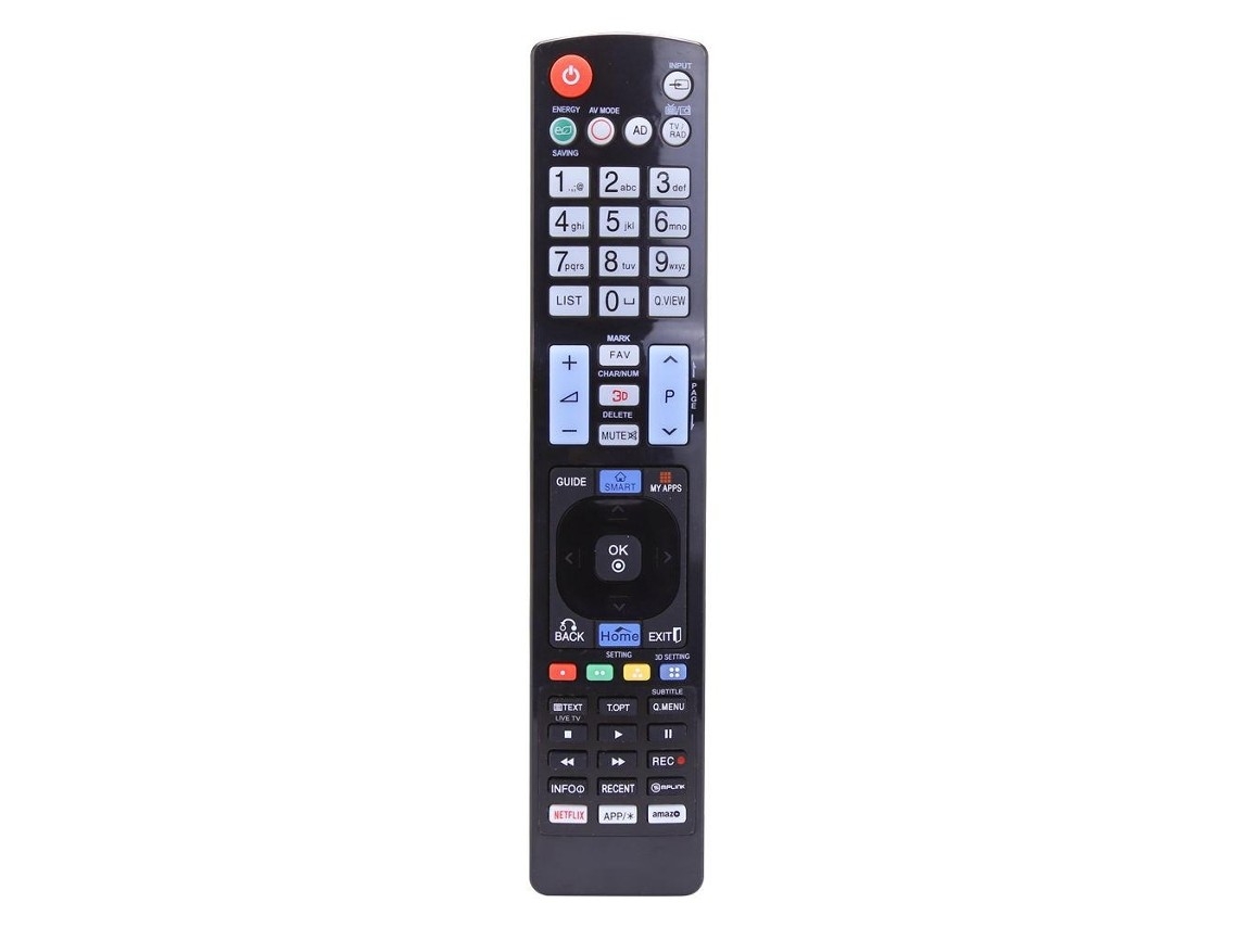 Lg Remote Control With Shortcuts For Netflix And Prime Video (for Lg)