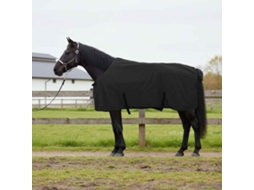 Vidaxl Cobertor De Cavalo Preto 125 Cm Fleece De Poliéster