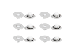 2pcs Lâmina de Moedor de Carne Universal Aço Inox Cuchila Cutter Substituição para Moedores | S/MARCA