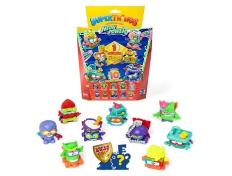 Superthings Rk Series Neon Power Pack com 10 figuras Pst11b016in2 Caixa Mágica