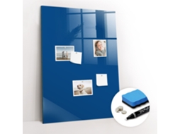 Quadro Magnético Cor Azul Para O Corredor Espelharte (70x100 Cm)
