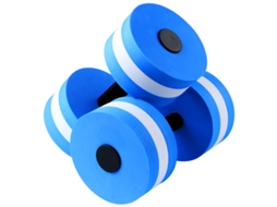 Halteres leves para esportes aquáticos, azul PANOONA