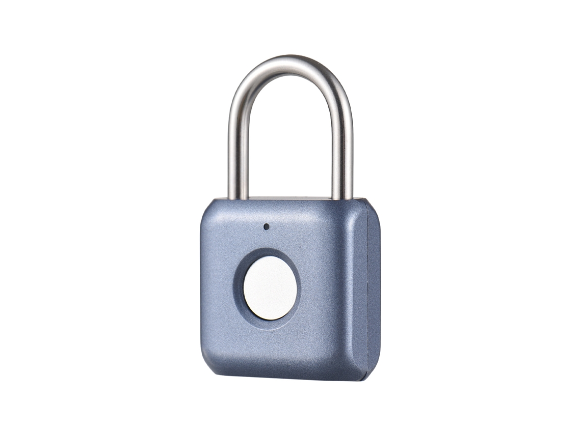 Laxiscreed Cadeado Digital À Prova De Água Ipx2 Com Impressão Digital E Função Antirroubo