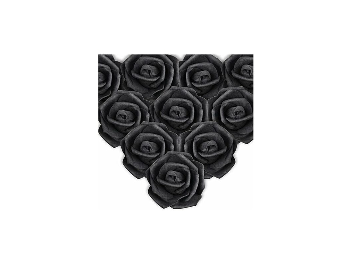 Lindos arranjos de flores artificiais brancas, 50 peças, decoração vibrante para o Dia das Mães, casamentos e Halloween. AQUAFORGE