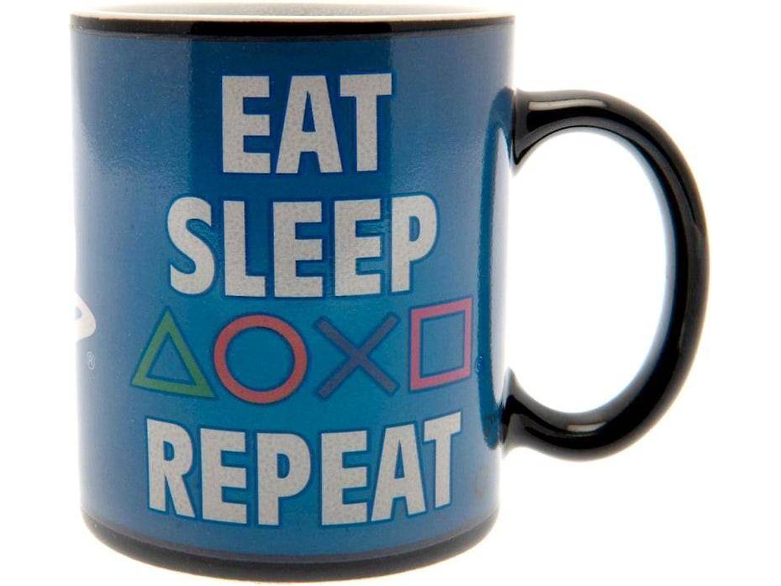 Caneca SONY PLAYSTATION Eat Sleep Repeat (300 ml)