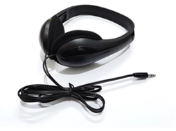 Fones De Ouvido Leves Em Abs Compatíveis Com Conexões 3, 5mm E 6, 5mm Para Configuração De Áudio Flexível Em Diversos