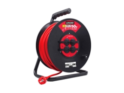 Extensão Elétrica, Enrolador Metálico, 50m, 3g X 2,5mm² - Mader® | Power Tools