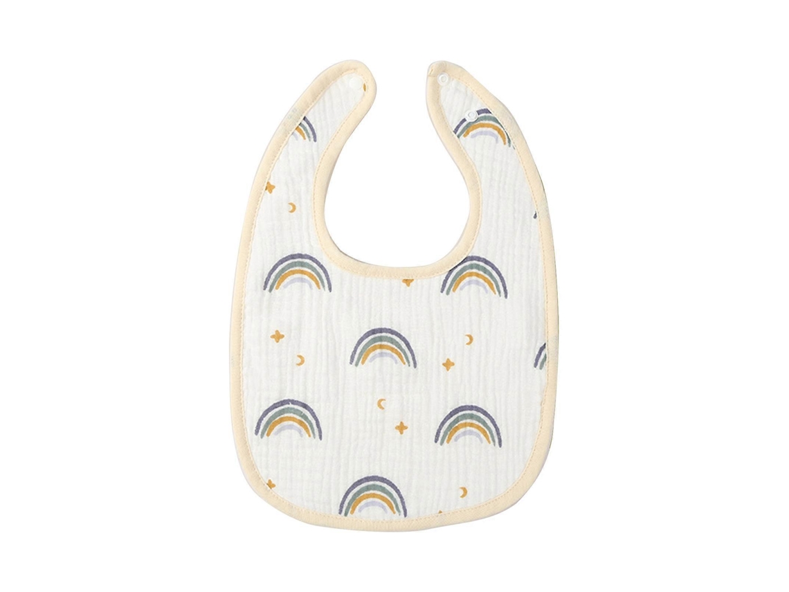 Babador For Comerem Babies, Babador For Newborns, Pano de Algodão Altamente Absorvente, Cachecol De Pescoço, Unissex, Formato Em U, Babador Gros