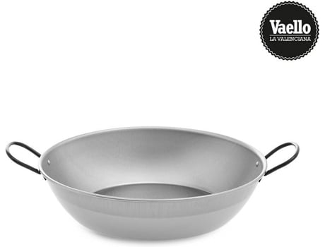 Frigideira VAELLO Honda Polida Asas 34Cm