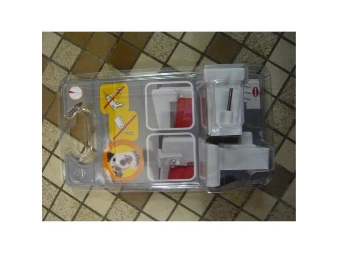 Suporte De Encaixe Para Haste De Vidro Mobois Conjunto De 2 Ajustável Sem Perfuração Plástico