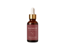 Óleo Corporal Rose LAXISCREED, Fórmula Natural para Hidratar Profundamente