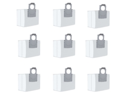 Conjunto De 9 Sacos Reposição Para Aspirador Pó Robô Roborock T8, G10s, Q7, Max, Q7 Max E S7 Maxv Ultra. Tuotuo