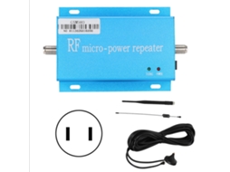 2026zentro-amplificador De Sinal Minigsm980 Repetidor Com Antena Pequena E Cabo Sucker 10m Plug F 100-240v Us