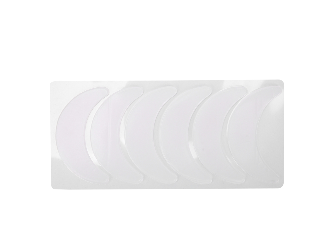 6 adesivos de silicone antirrugas para os olhos, almofada suavizante para rugas na pele ao redor dos olhos, para uso doméstico e cuidados de beleza.