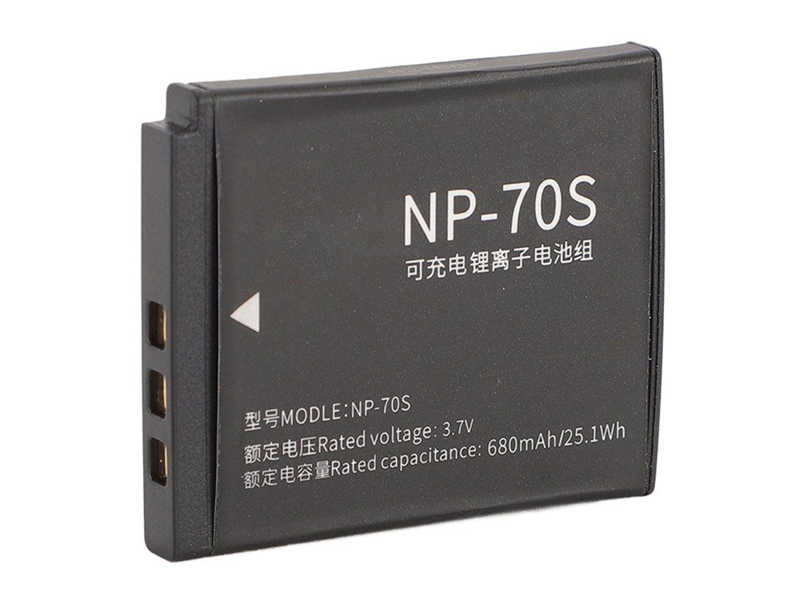 3.7v 680mah Rechargeable Li Ion Camera Battery Replacement Np‑70s For Mini 99 Camera LAXISCREED