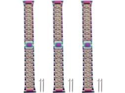 Conjunto De 3 Pulseiras De Substituição Elegantes Para Relógio Watch3 - Acessório Requintado Para Relógio