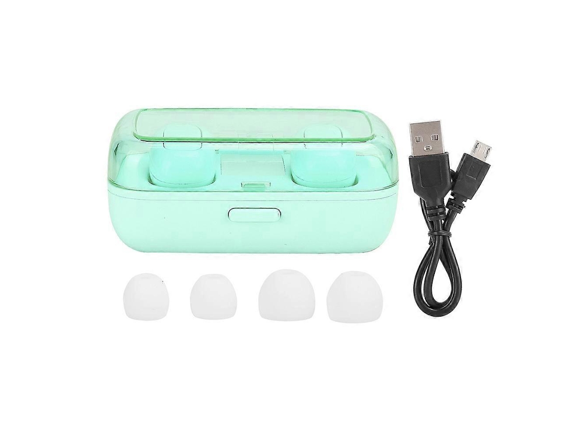 Fones De Ouvido Intra Auriculares Estéreo Sem Fio Bluetooth Xg21 Tws 5.0 Com Display Digital, Fones De Ouvido Esportivos, Verde Ly Ebike