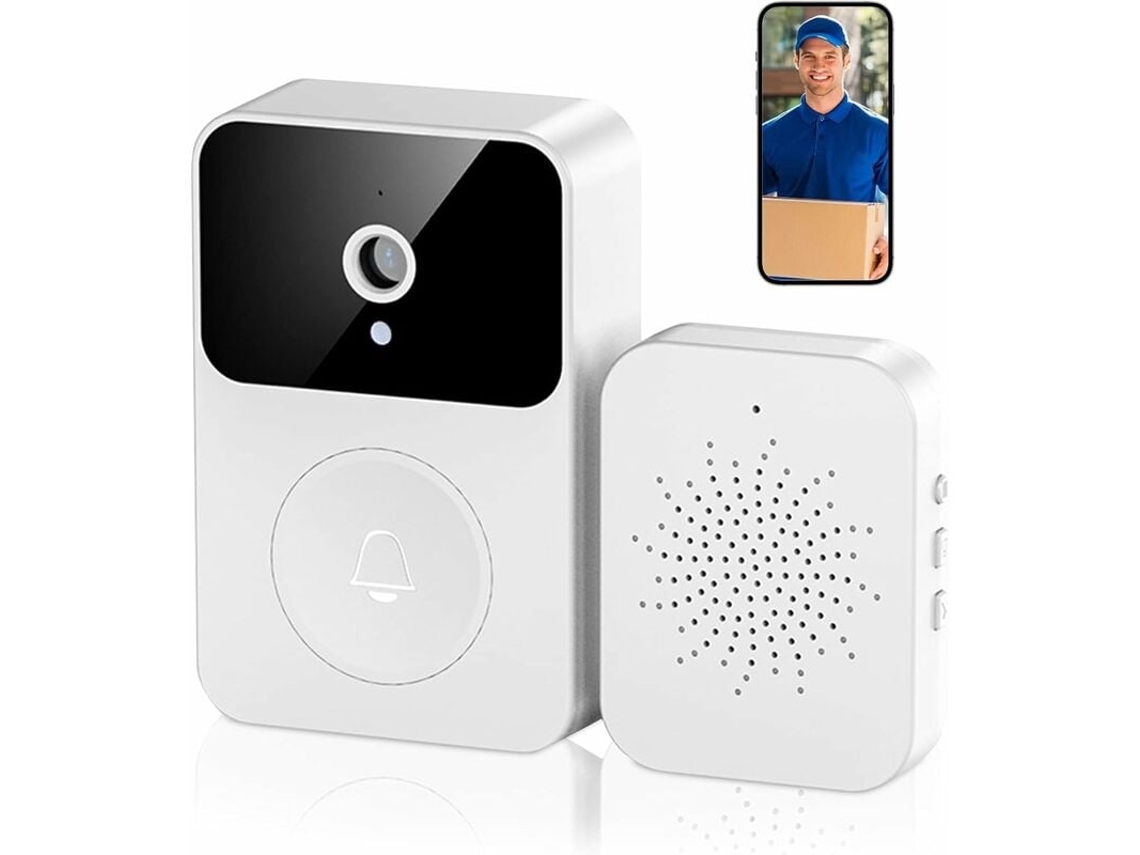 Campainha de vídeo inteligente, campainha de vídeo sem fio, telefone residencial Slowmoose