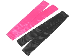 Nuobesty De 2 Faixas De Cetim Largas Para Perucas Sem Presilhas, Rosa 113 E Preta 33